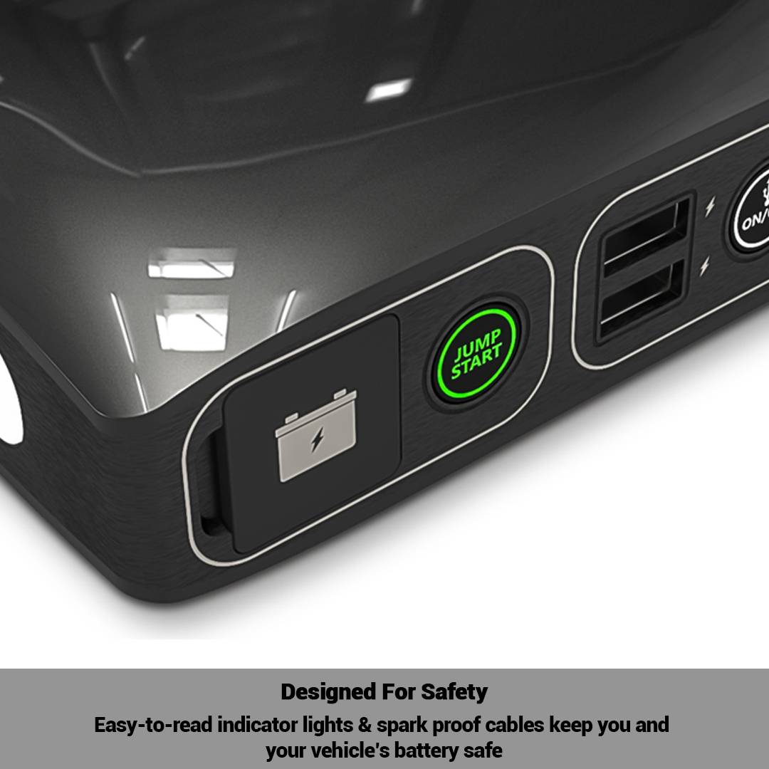 Mophie Powerstation GO Compact Jump Starter (Black)