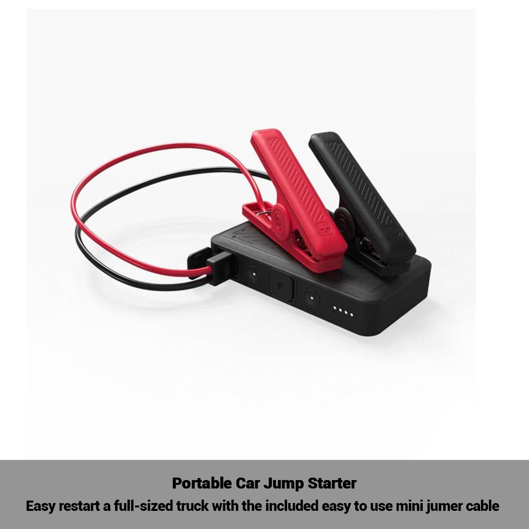 Mophie Powerstation GO Compact Jump Starter (Black)