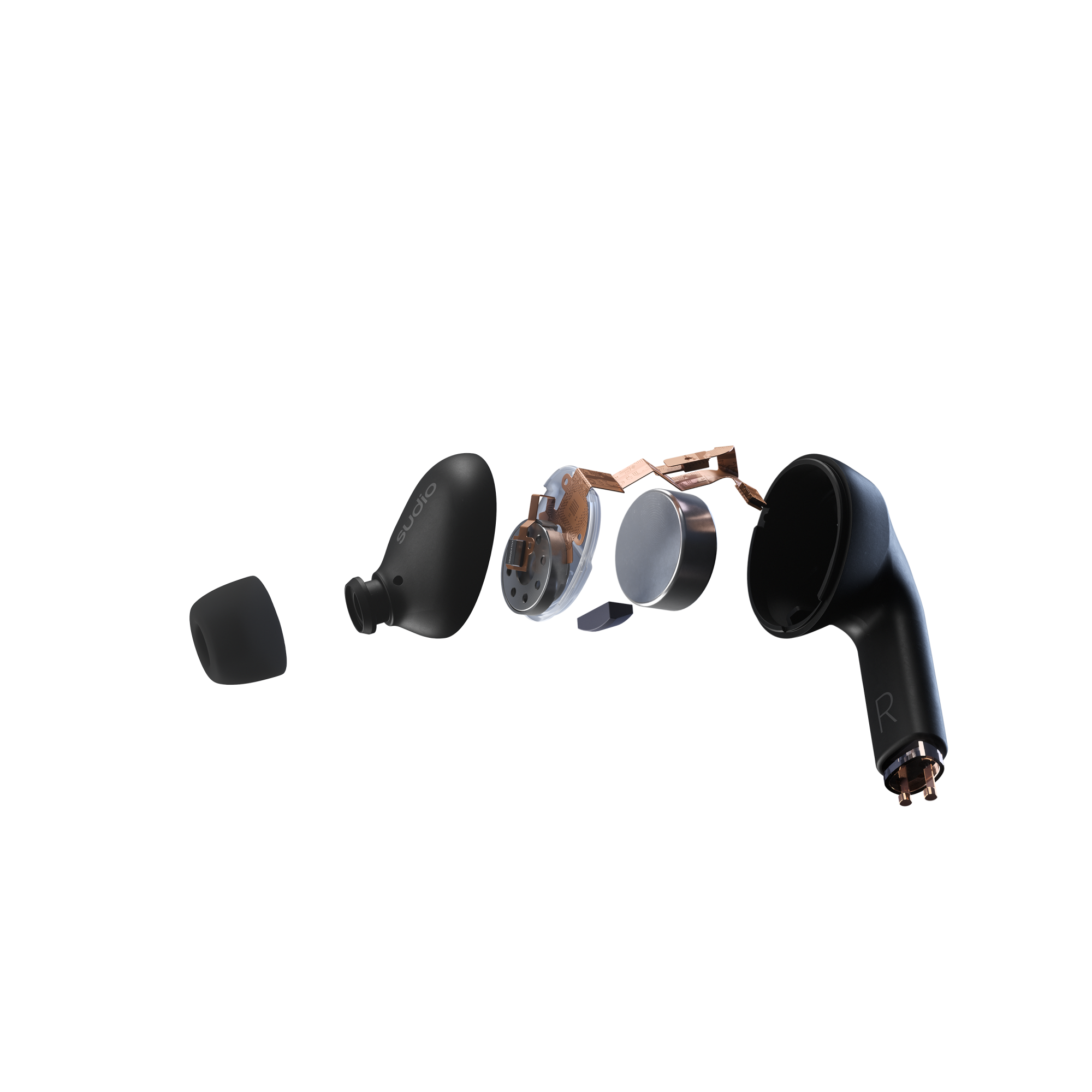 Sudio E2 Hybrid ANC True Wireless Earbuds