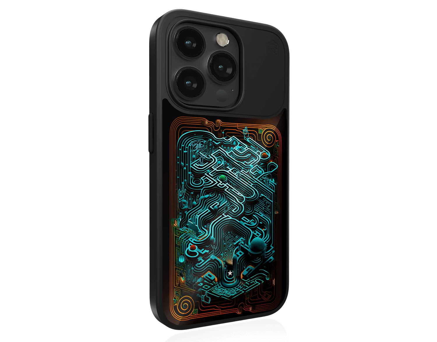 STM Goods iPhone 15 Series Phone Case Reveal Warm (MagSafe) Black Realm