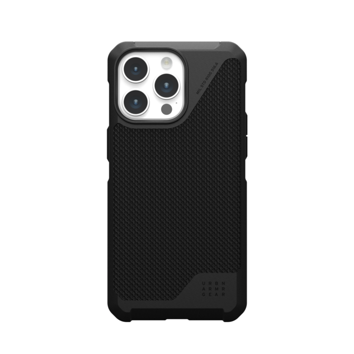 UAG Metropolis LT MagSafe Case for iPhone 15 Pro Max Kevlar Black