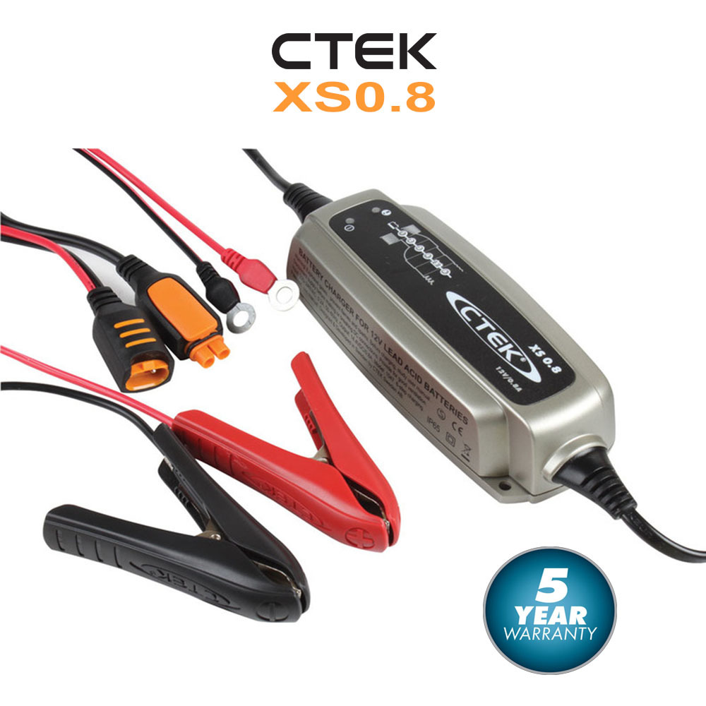 CTEK XS 0.8 UK 12V Smart Battery Charger
