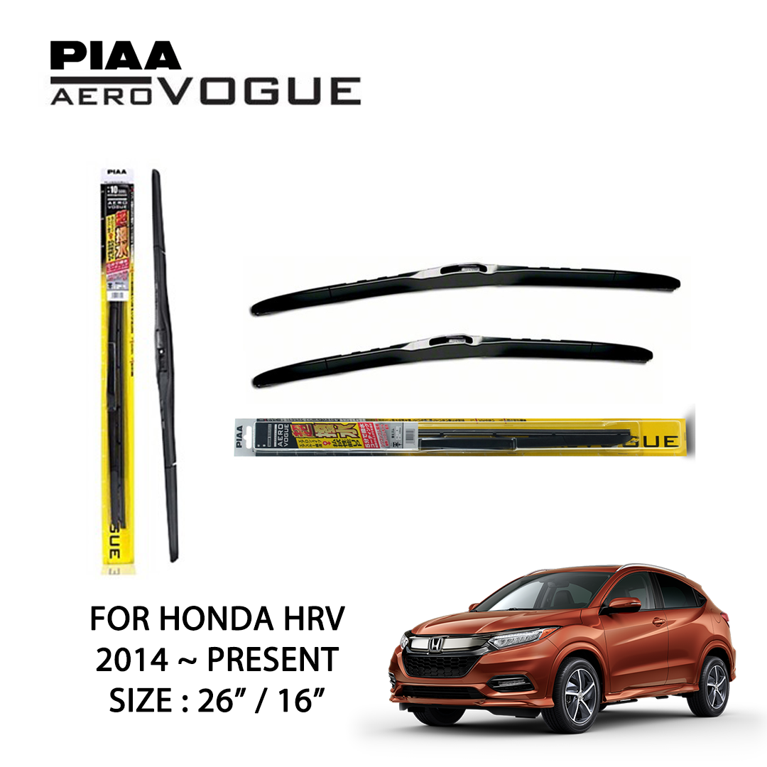 PIAA Aero Vogue Silicone Wiper For Honda HRV (26" / 16")
