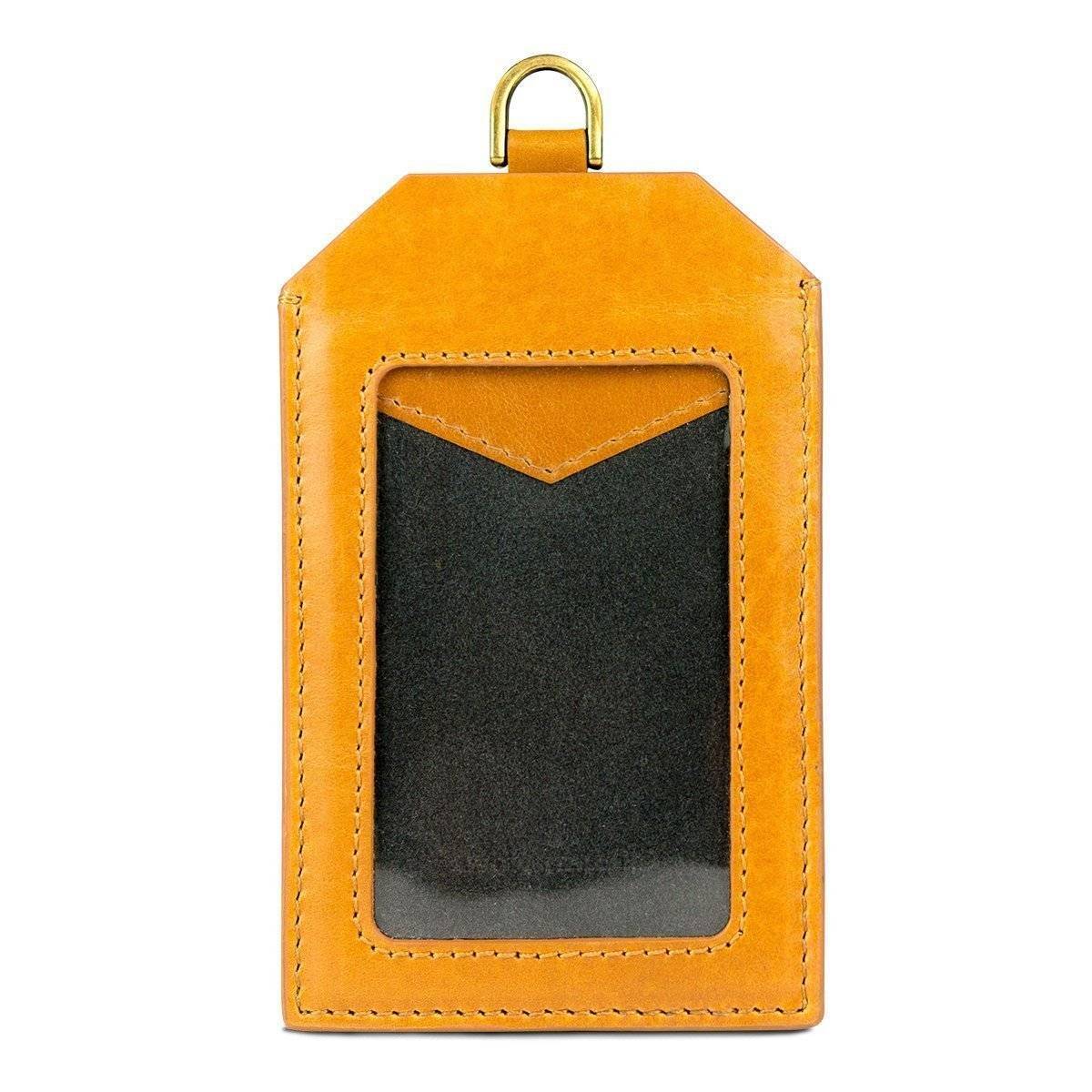 ALTO Genuine Leather Badge Holder