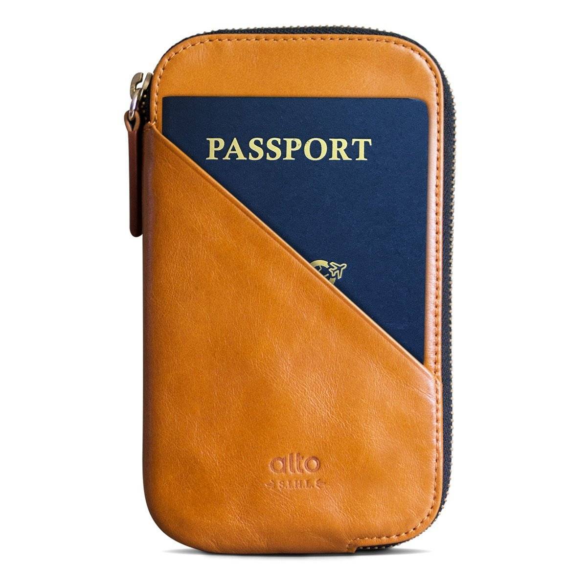 ALTO Genuine Leather Travel Phone Wallet
