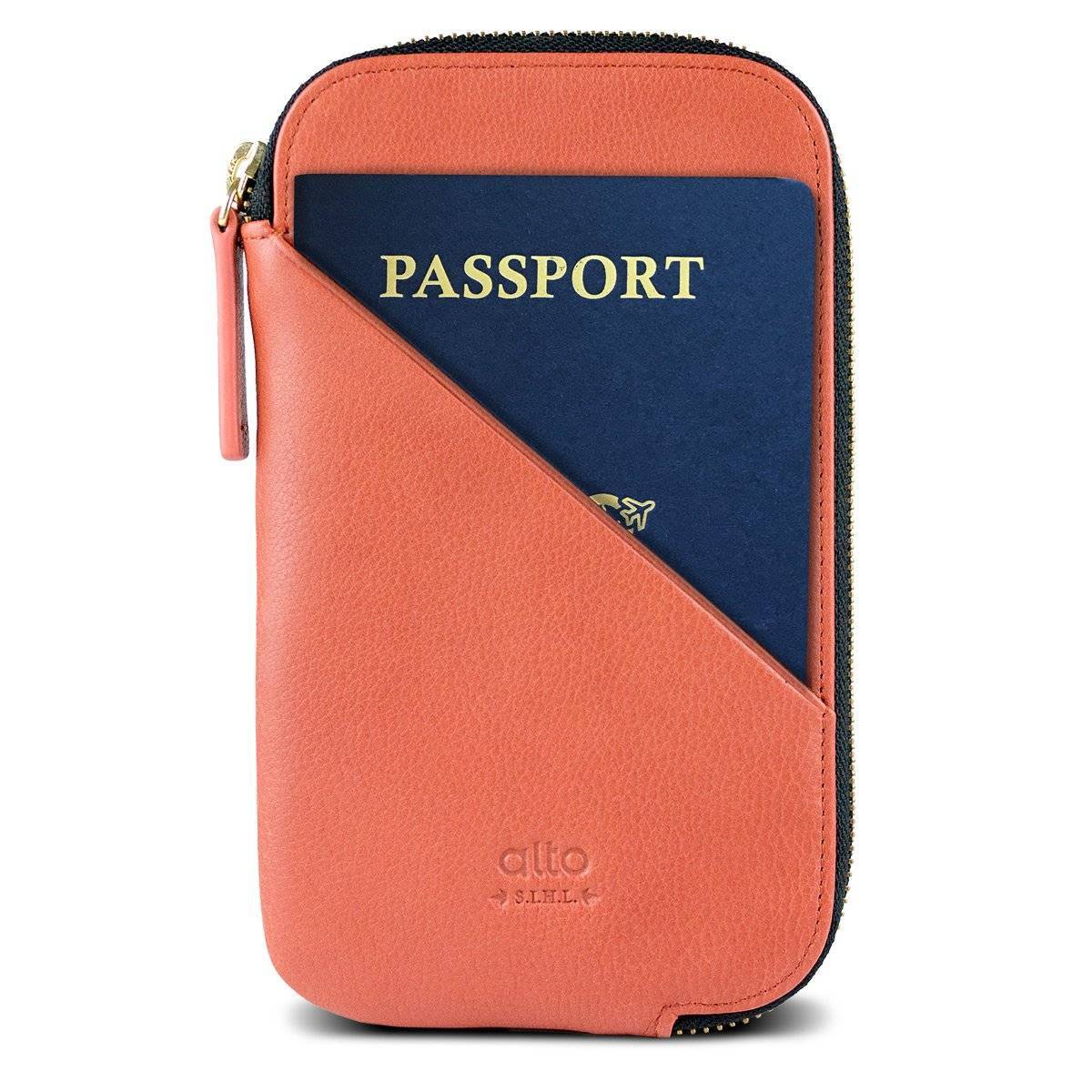 ALTO Genuine Leather Travel Phone Wallet