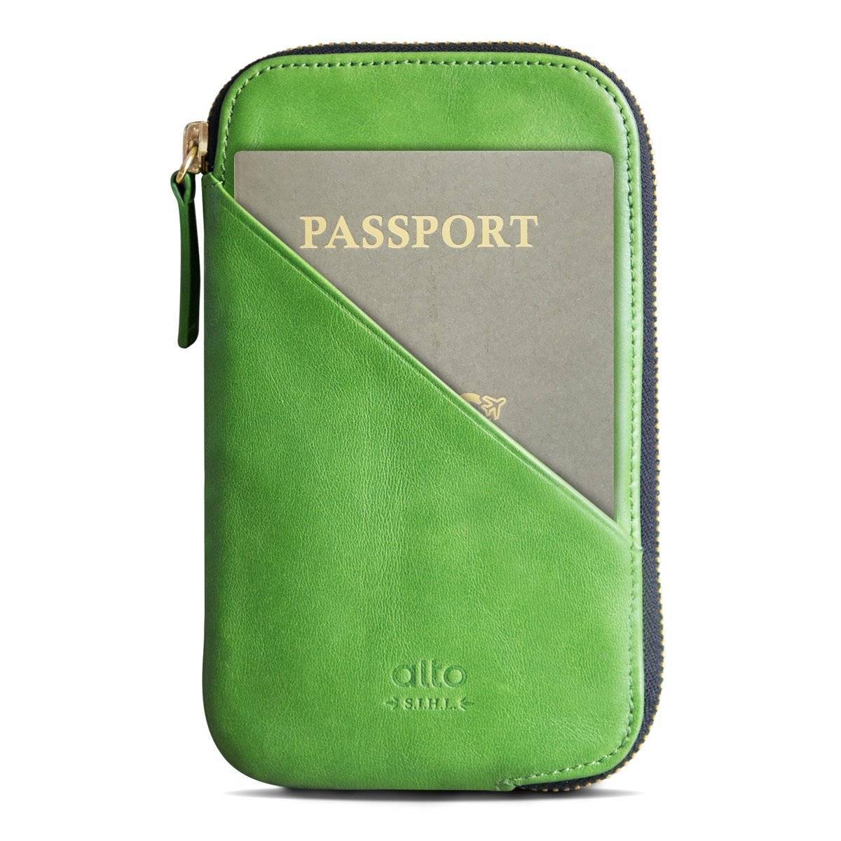 ALTO Genuine Leather Travel Phone Wallet