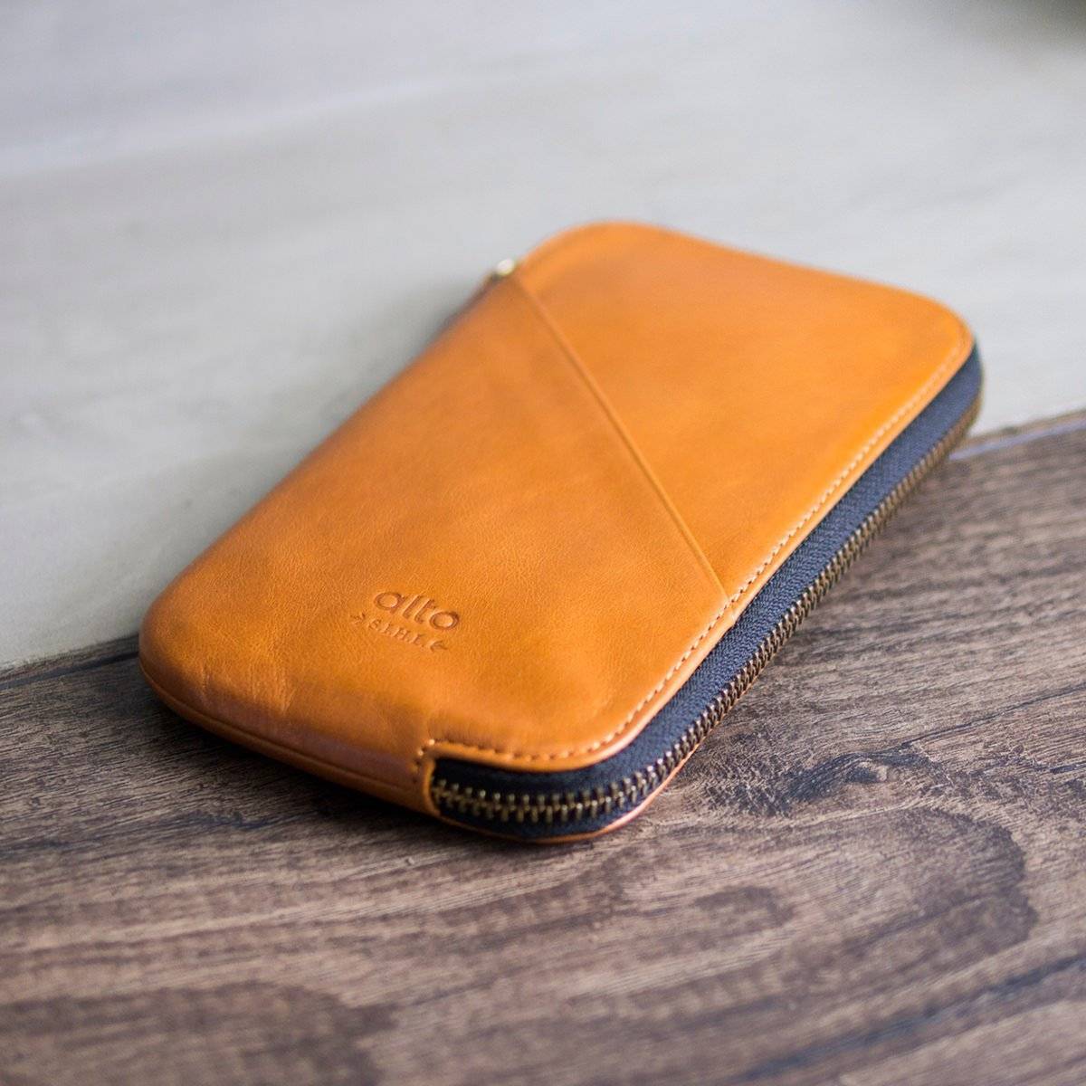 ALTO Genuine Leather Travel Phone Wallet