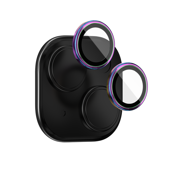ZAGG Premium GL Camera Lens for iPhone 15 Series Iridescent