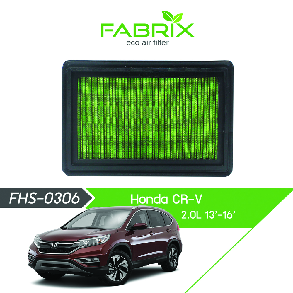FABRIX FHS0306 Eco Air Filter for Honda CRV (2013 2016)